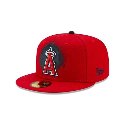 Sapca New Era Los Angeles Angels MLB Drip Front 59FIFTY Fitted - Rosii